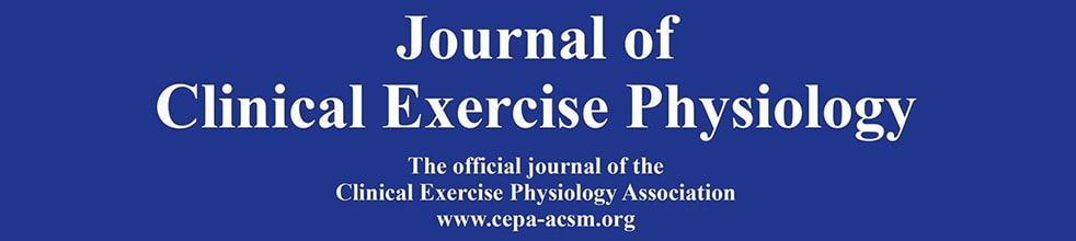 Journal of Clinical Exercise Physiology