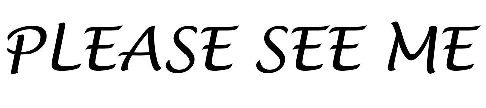 Please See Me