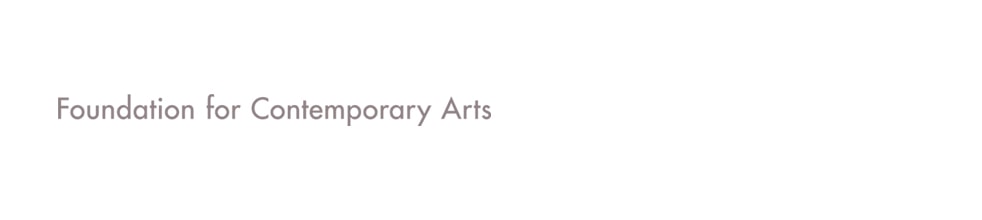 Foundation for Contemporary Arts