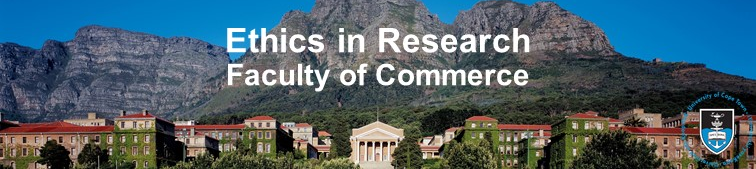 Commerce Ethics in Research