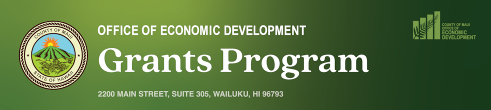 Maui County Office Of Economic Development