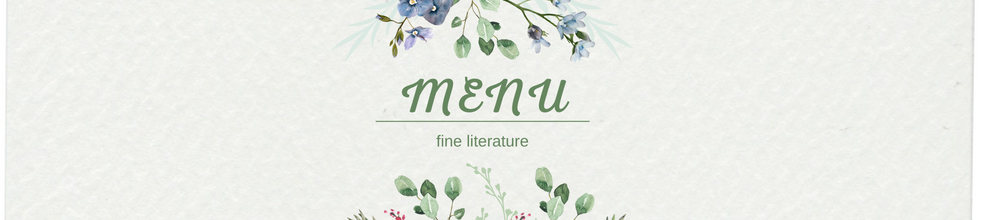 Menu - Literary Journal