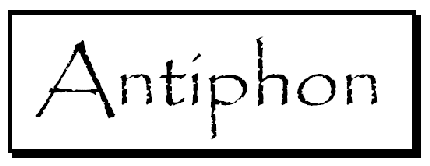 Antiphon poetry magazine