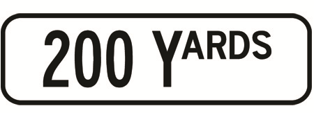 200 Yards