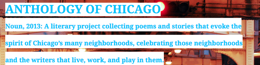 Anthology of Chicago